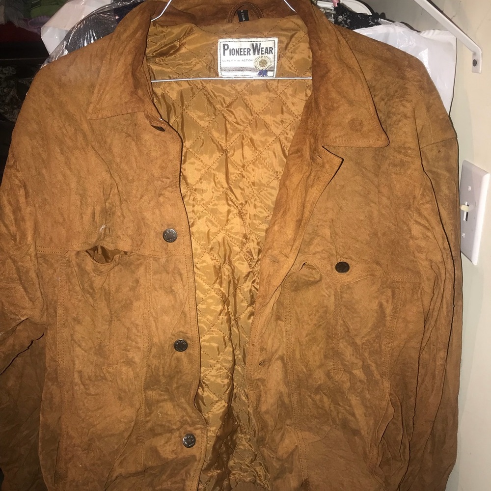 Vintage suede jacket